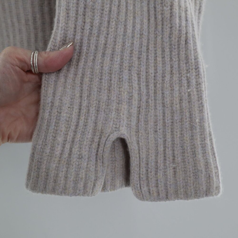 Faherty Heather Gray Turtleneck Sweater - image 2